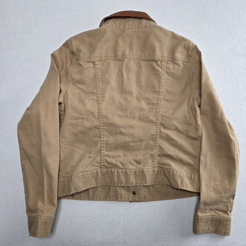 Vintage LRL Lauren Jeans Co Brown Denim Jacket Women's Size M - Picture 3 of 10